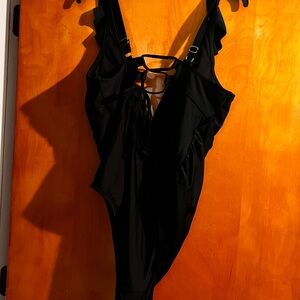 Black One Piece Swimsuit (BrandNew)